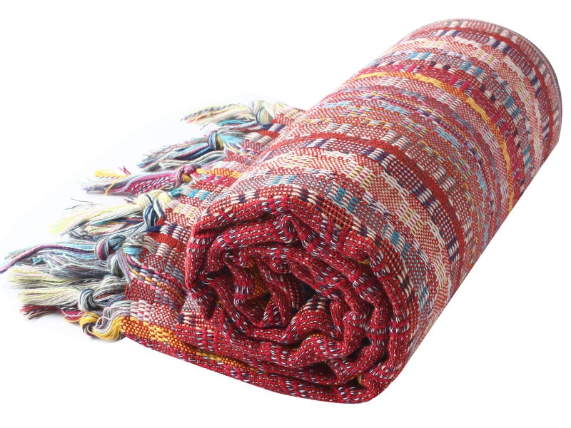 Cacala Pestemal Turkish Beach Towel Highly Absorbent Quick and Easy Dry Soft and Comfortable for Bath, Spa, Pool, Gym and Yoga 100% Cotton 37 x 70 - Image 3